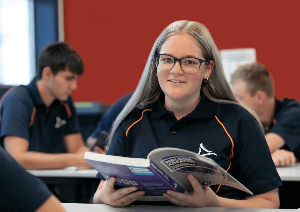 Female Student Studying at ATCNB